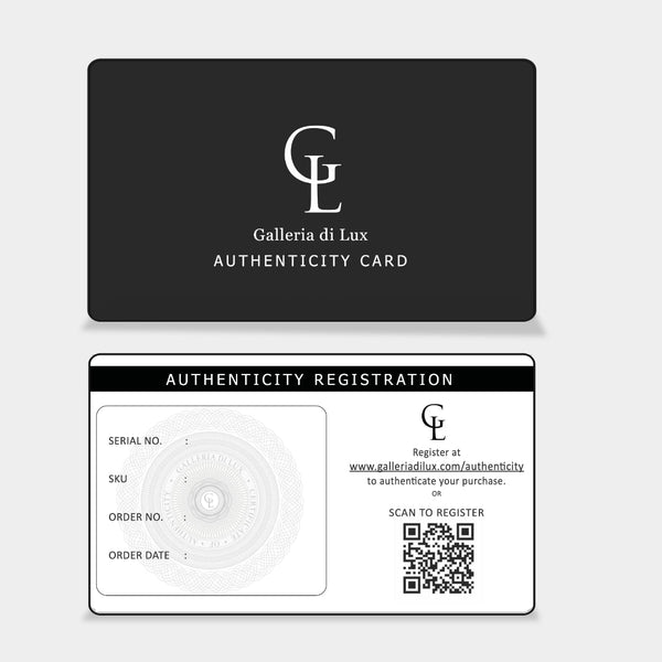 Product Authentication Card Design